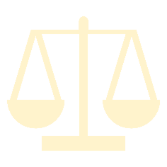 Balance à poids emblème de la justice Balance à poids emblème de la justice